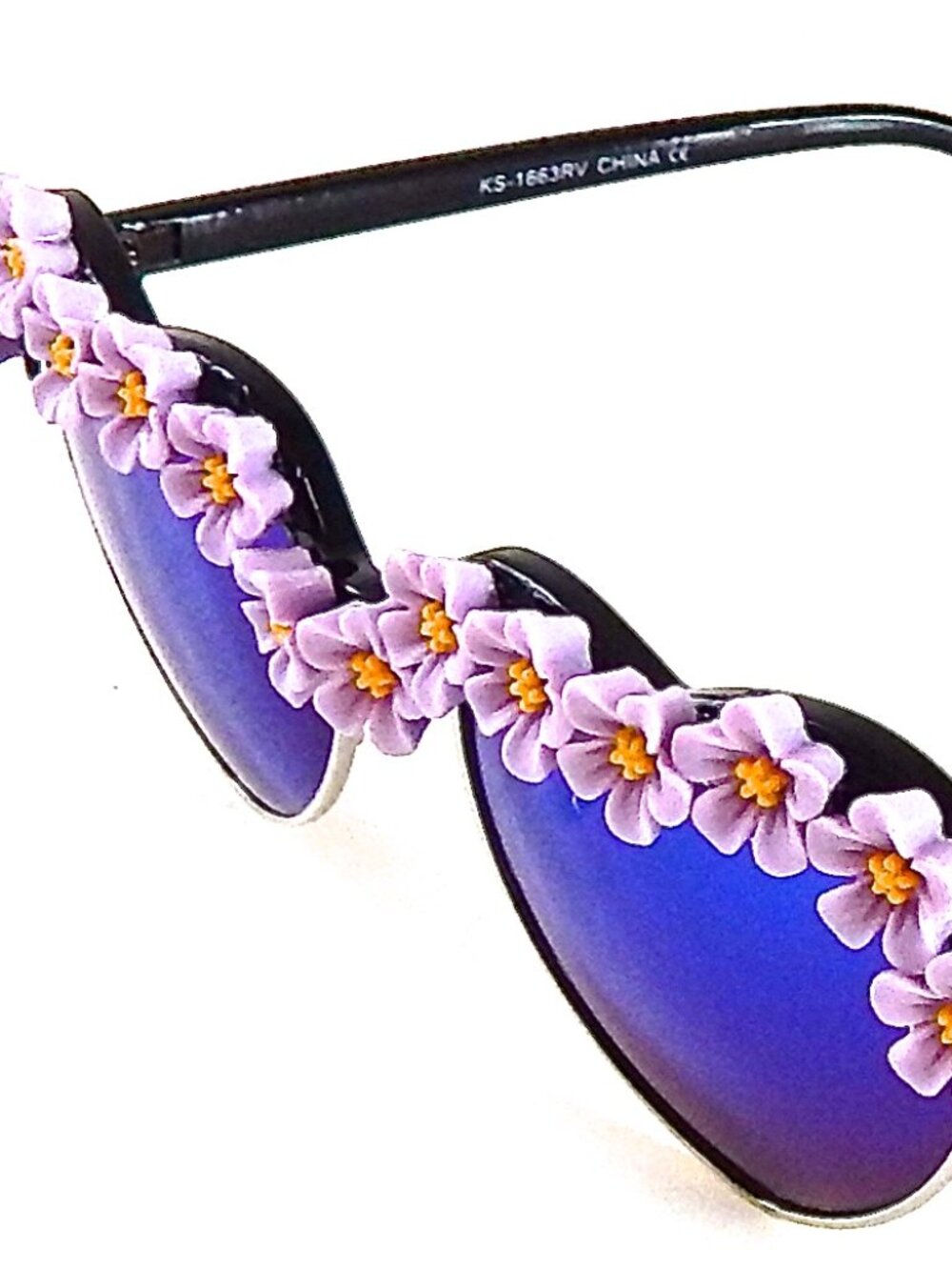 GASOLINE GLAMOUR SUMMER OF LOVE MORNING GLORY PURPLE LOVE HAZE GLASSES 🪻💜🔮